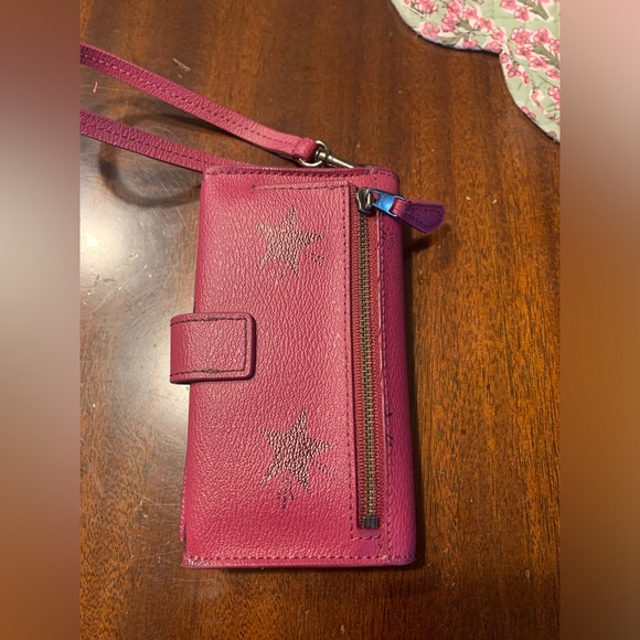 Coach star print phone clutch / wallet. - Picture 2 of 5